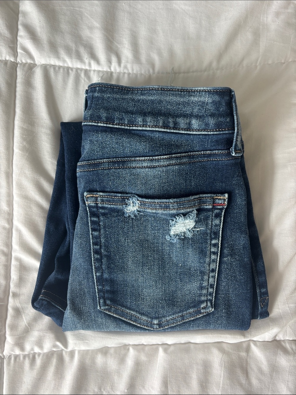 edgley supper skinny high rise size 6